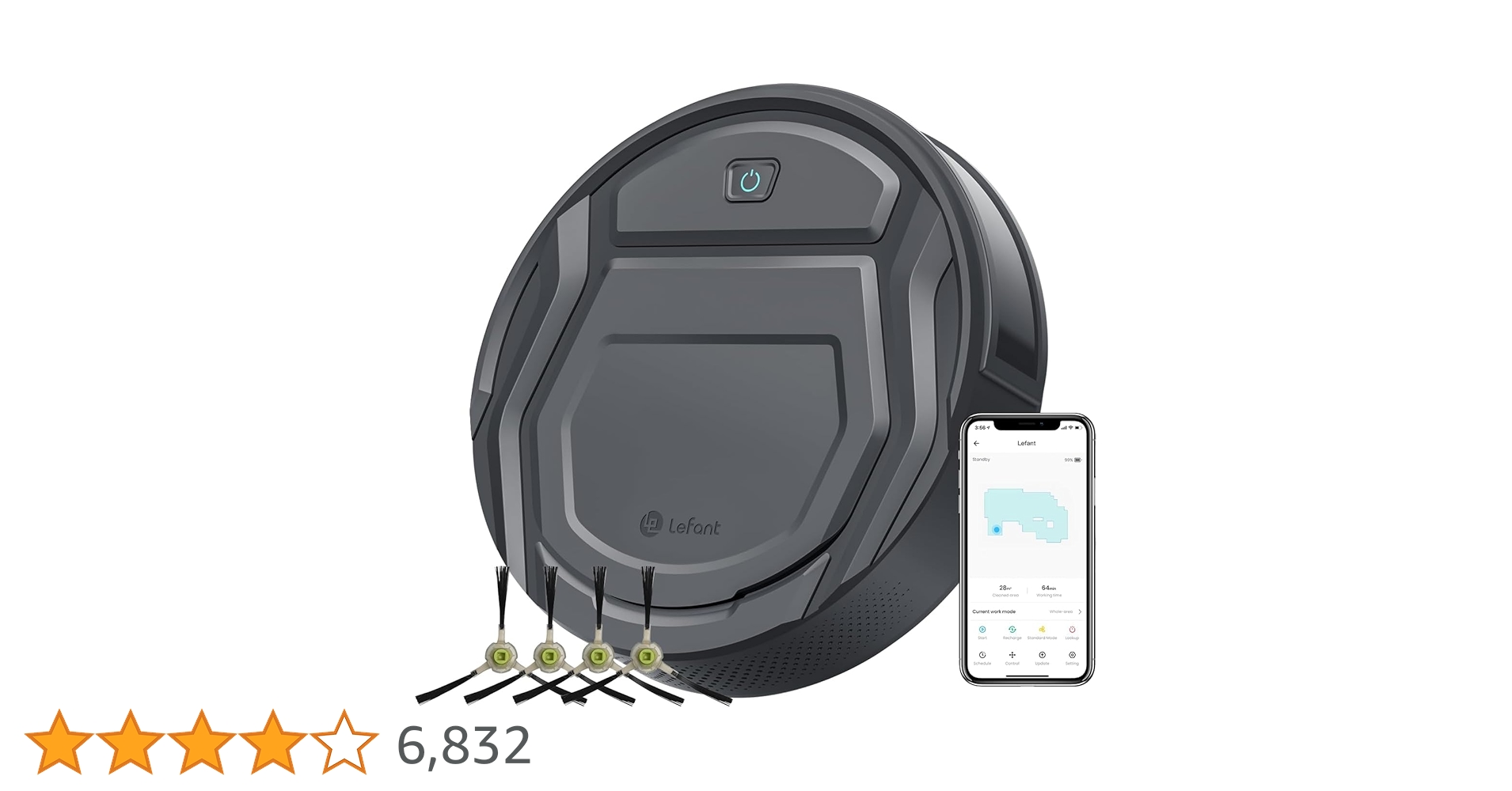 ロボット掃除機 2200Pa 強力吸引 お掃除ロボット ロボットクリーナー Amazon | ロボット掃除機 【お掃除ロボット 2200pa強力吸引